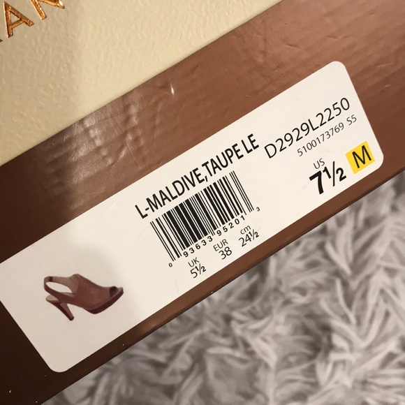 Franco Sarto Peep Toe Heels - Picture 7 of 7